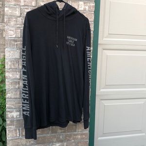 American eagle long sleeve with hood